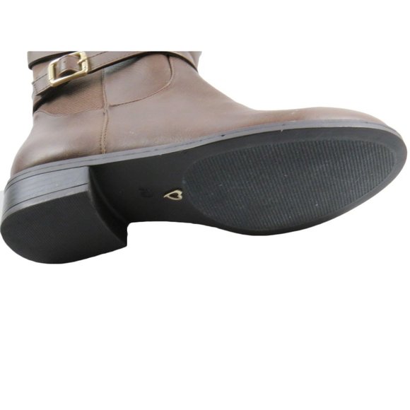 Women Boots Thalia Sodi Veronika Tall Boots Size‎ 7 Brown - Picture 5 of 5